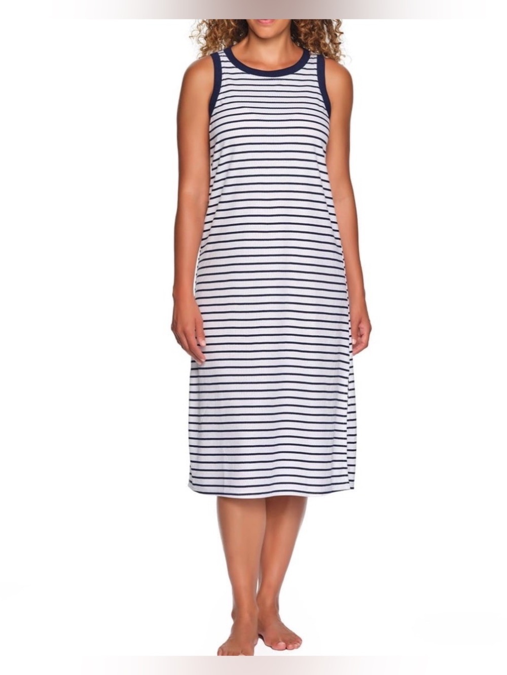 LOFT Midi Tank Sleeveless Sleep Dress